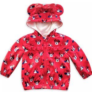 Minnie Mouse Hooded Jacket - NWT - 6-9 Months